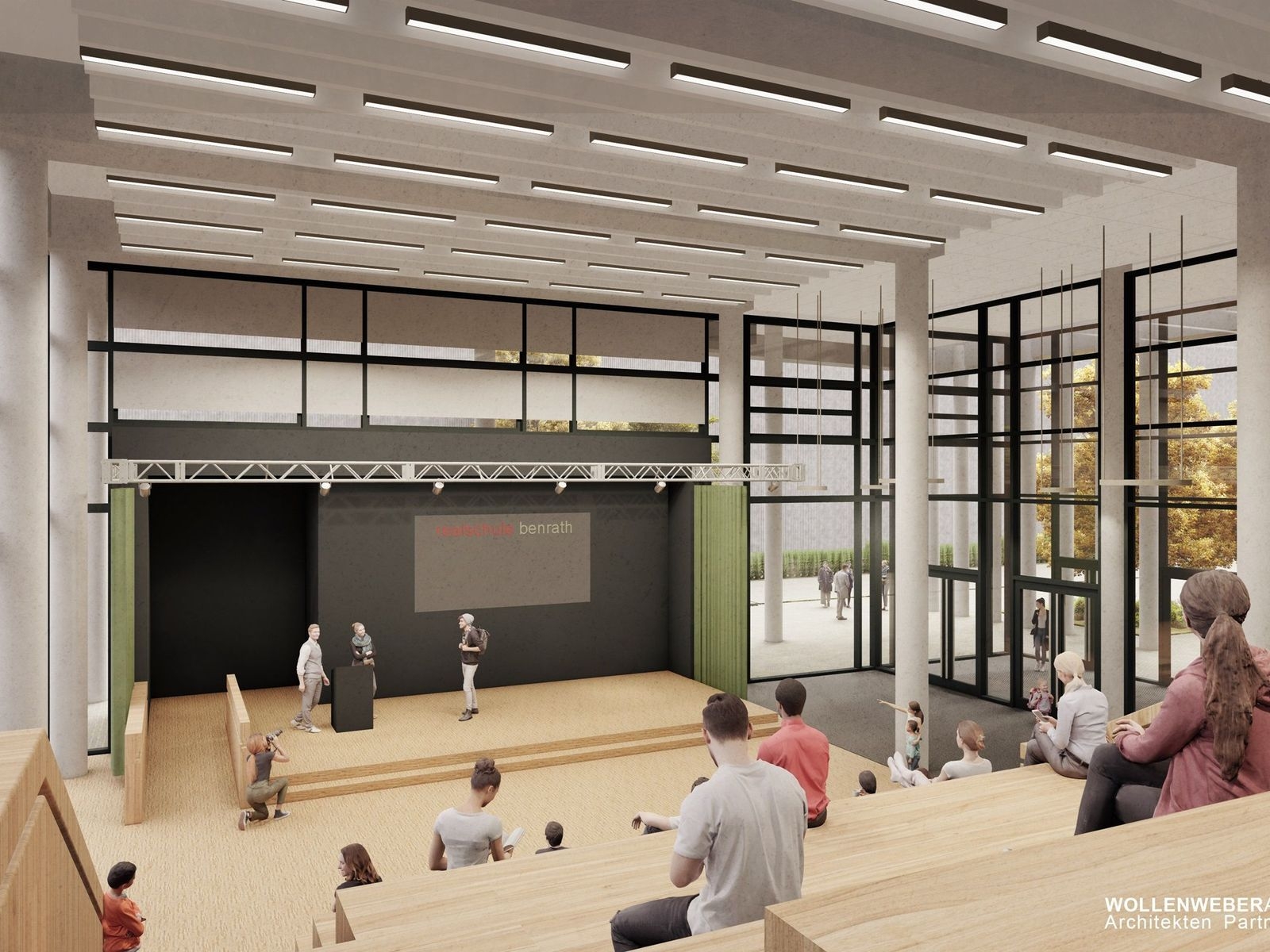 Innenansicht Aula