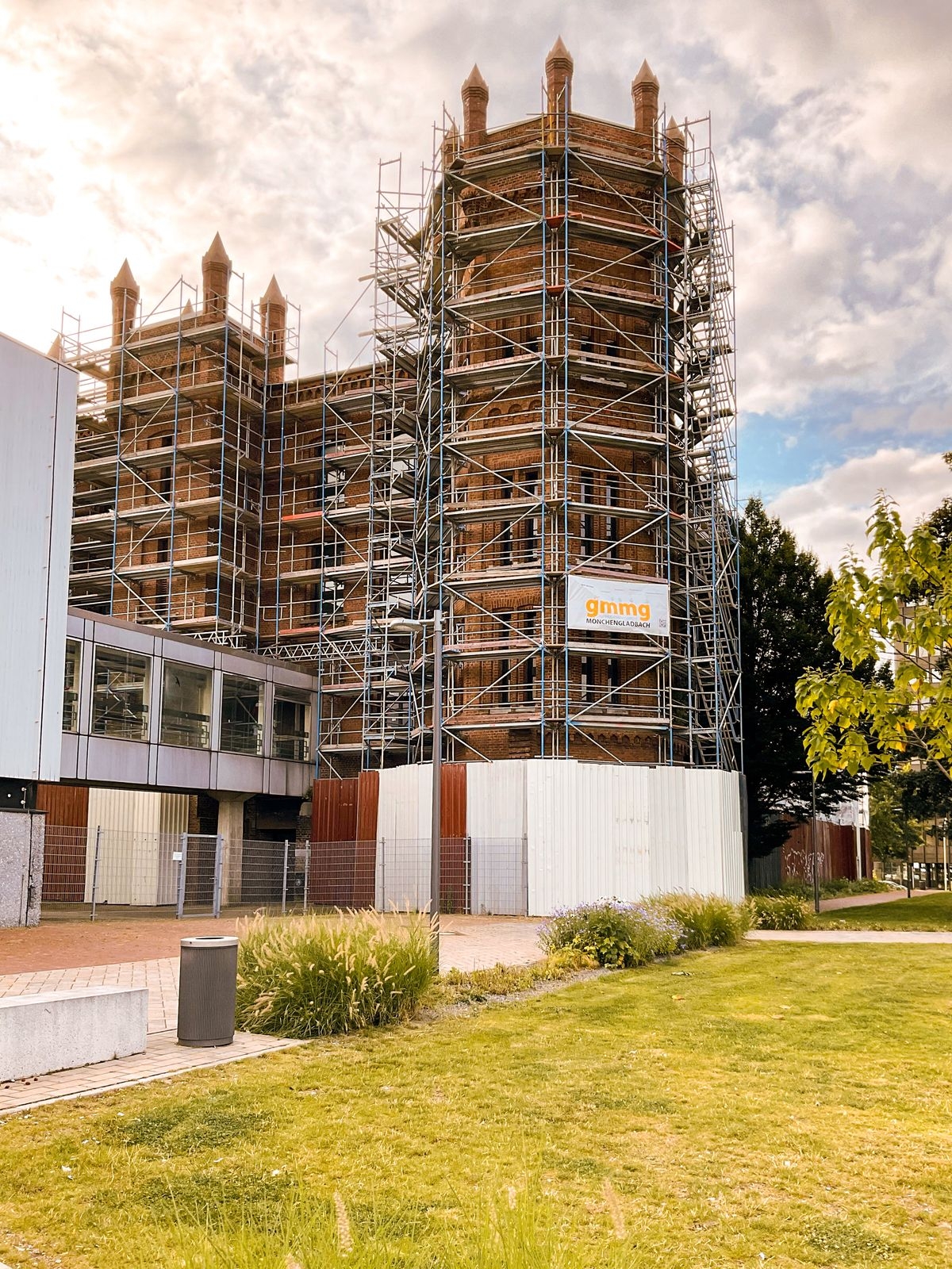 Außenansicht Gerüst