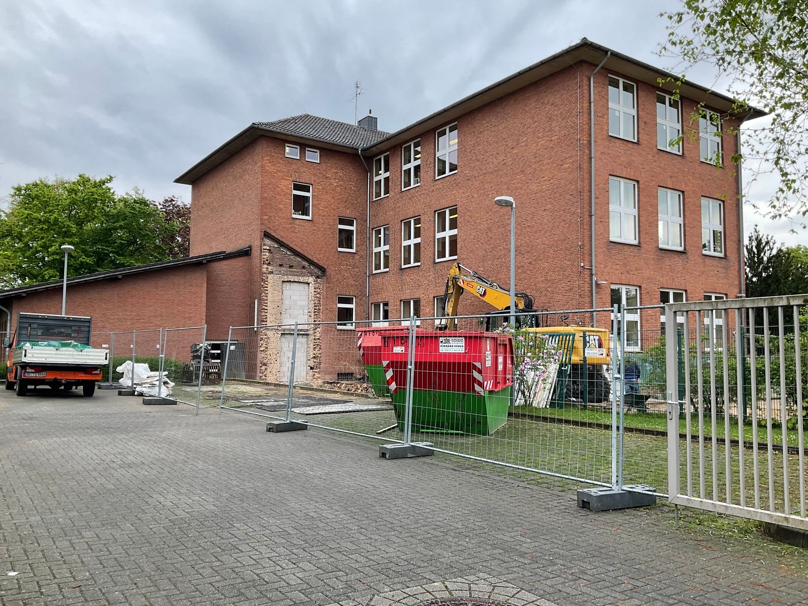 Bestand nach Rückbauarbeiten