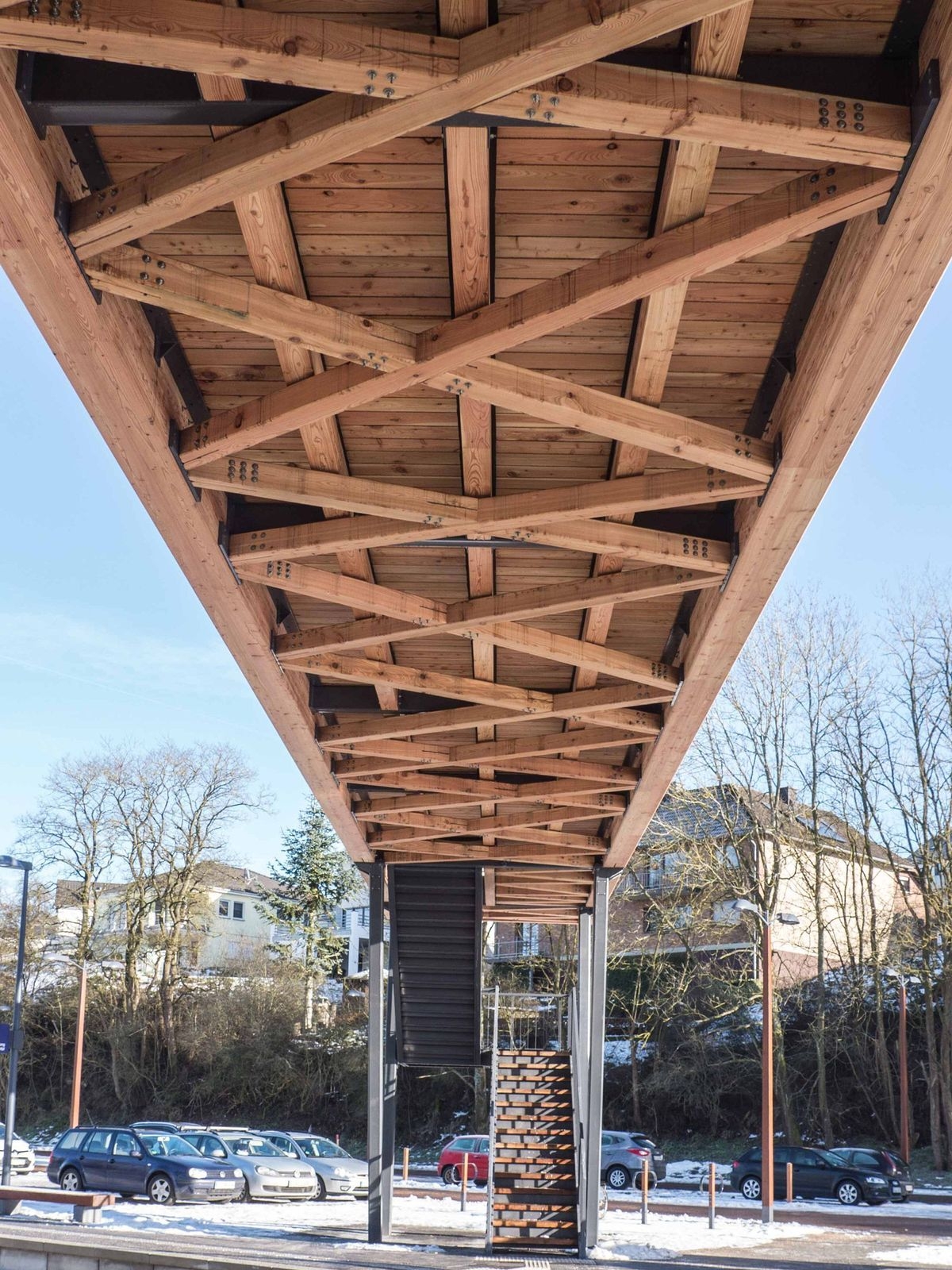 Ansicht Unterseite Brücke