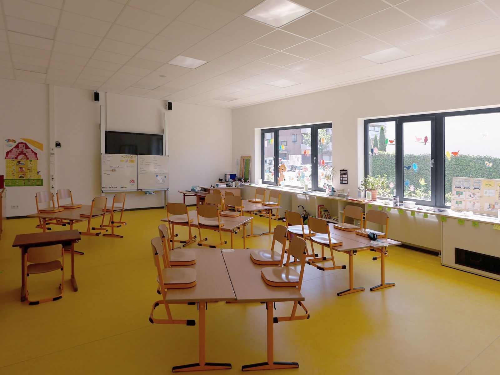 Innenansicht Klassenraum